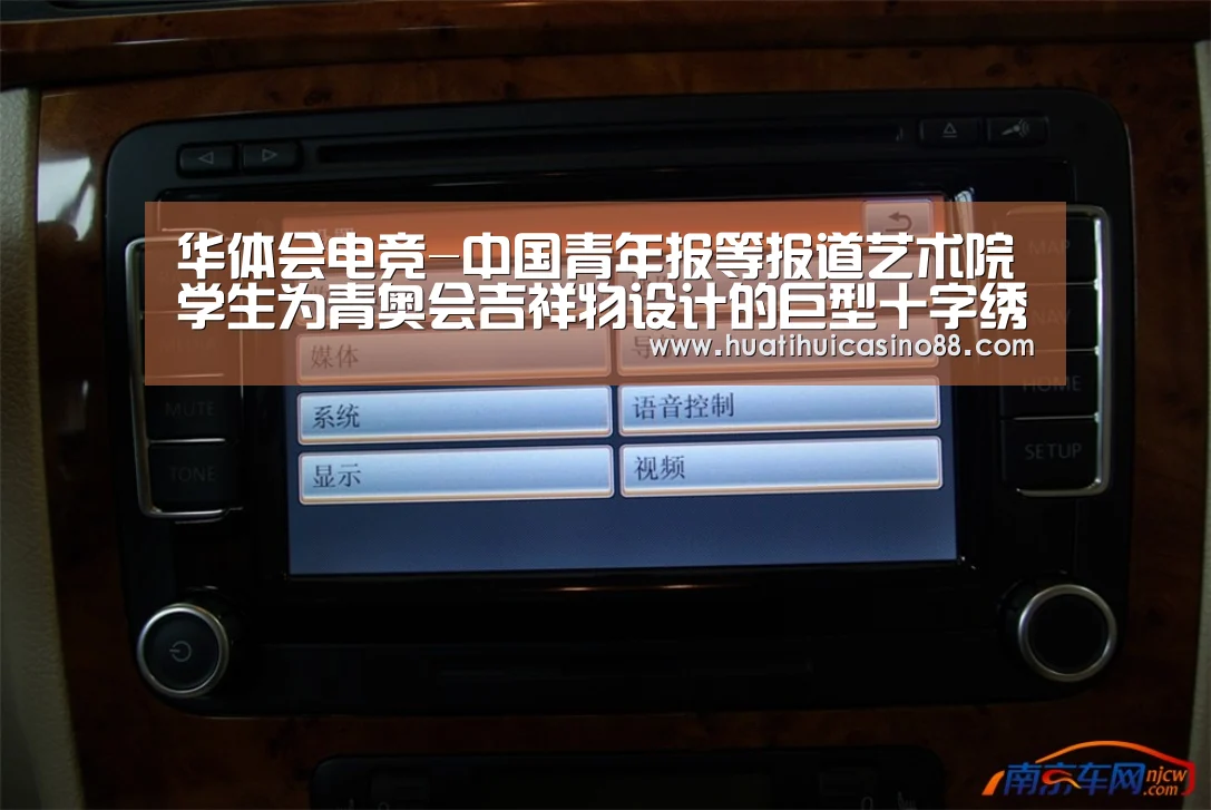 华体会电竞-中国青年报等报道艺术院学生为青奥会吉祥物设计的巨型十字绣(图1) 华体会官网